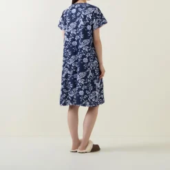 Hot COTTON REAL Midnight Fern Fleece Night Dress