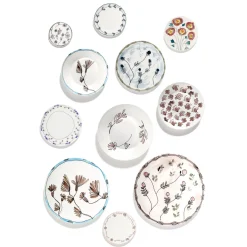 Midnight Flowers Serving Plate