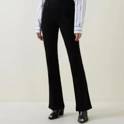 Mid-Rise Flared Jeans