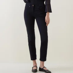 Mid-Rise Slim Leg Jeans