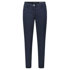 Mid-Rise Slim Trousers