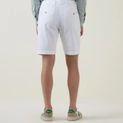 New BOGGI MILANO Mid-Rise Straight Leg Shorts