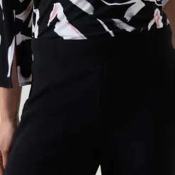 Mid-Rise Straight-Leg Trousers