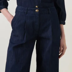 Discount LUISA CERANO Mid-Rise Wide Leg Jeans