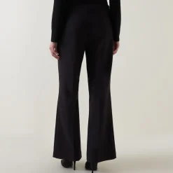 New JOSEPH RIBKOFF Mid-Rise Wide Leg Trousers