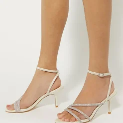 Discount DUNE LONDON Midsummers Diamante-Embellished Heels