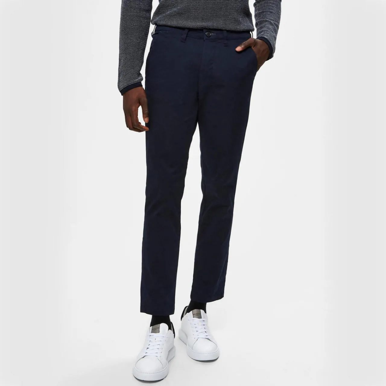 Online SELECTED HOMME Miles Slim Fit Flex Chinos
