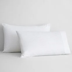 New SHERIDAN Millennia King Pillowcase Pair Snow