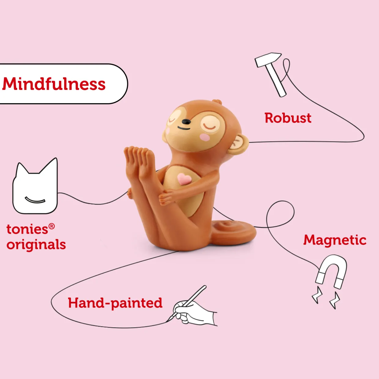Mindfulness: Movement with Marty the Monkey Audio Figure