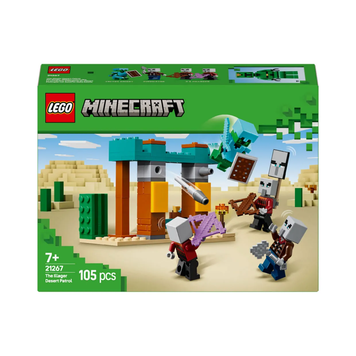 Minecraft The Illager Desert Patrol