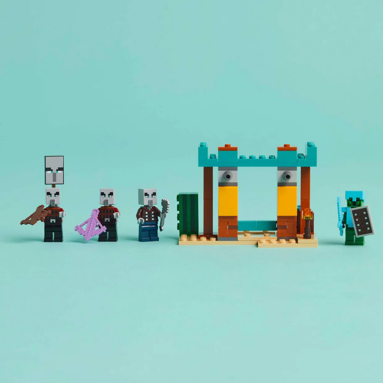 Minecraft The Illager Desert Patrol