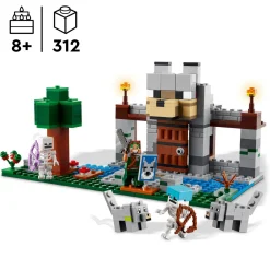 Sale LEGO Minecraft The Wolf Stronghold
