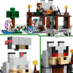 Sale LEGO Minecraft The Wolf Stronghold