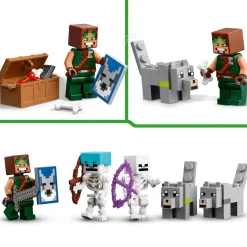 Sale LEGO Minecraft The Wolf Stronghold