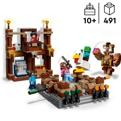 Clearance LEGO Minecraft Woodland Mansion Fighting Ring Set