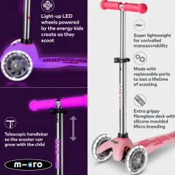 Discount MICRO SCOOTERS Mini Deluxe Glow Scooter