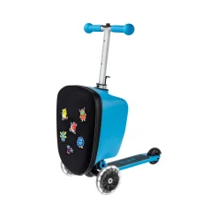 Mini Micro LED Foldable Luggage Scooter