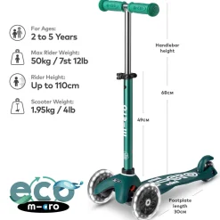 Mini Micro LED Scooter