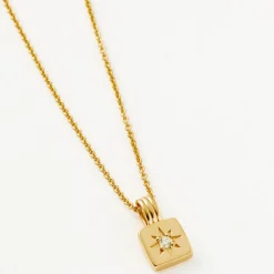 Mini Star Ridge Pendant Necklace