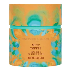 Hot FORTNUM & MASON Mint Toffee Infusion - 15 Silky Bags 37.5g