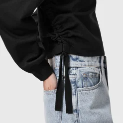 Discount ALLSAINTS Mira Haven Embroidered Sweatshirt