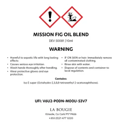 Fashion LA BOUGIE Mission Fig Oil Blend