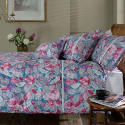 Misty Duvet Set Blue