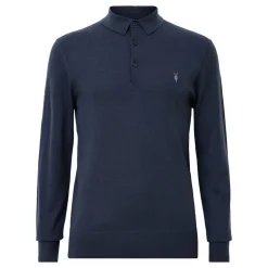 Mode Logo Knit Polo Shirt