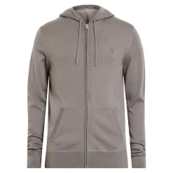 Mode Ramskull Zip Drawstring Hoodie