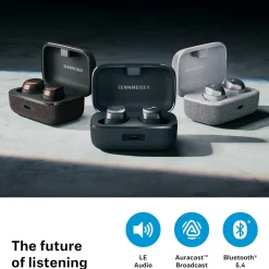 Momentum True Wireless 4 White Silver