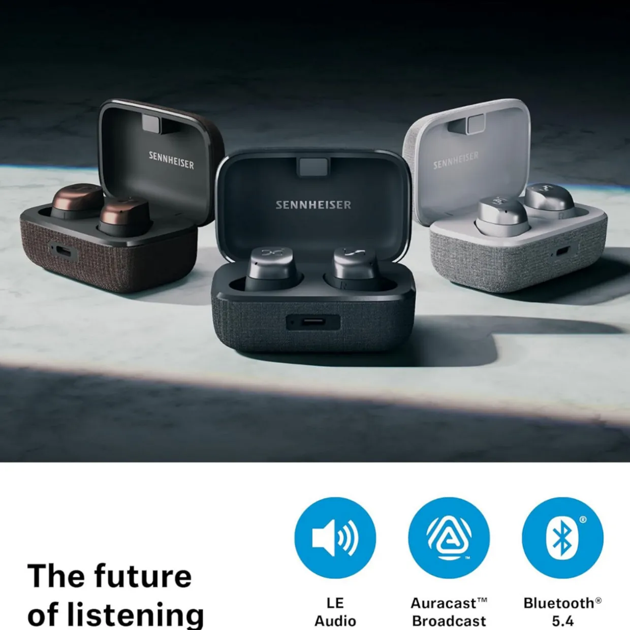 Momentum True Wireless 4 White Silver