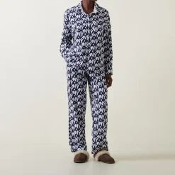 Best DKNY Monogram Logo Print Pyjama Set