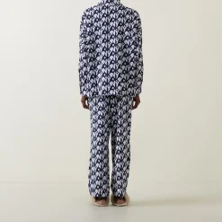 Best DKNY Monogram Logo Print Pyjama Set