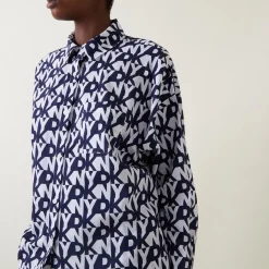 Best DKNY Monogram Logo Print Pyjama Set