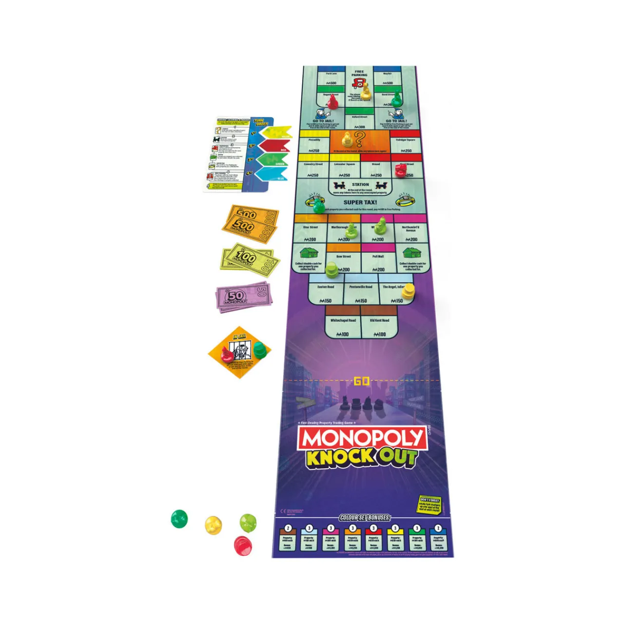 Hot BOARD GAMES Monopoly Knockout