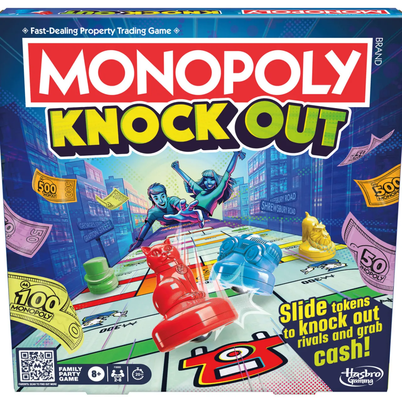 Hot BOARD GAMES Monopoly Knockout