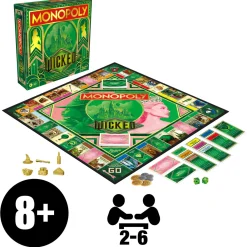 Hot BOARD GAMES Monopoly Wicked Edition