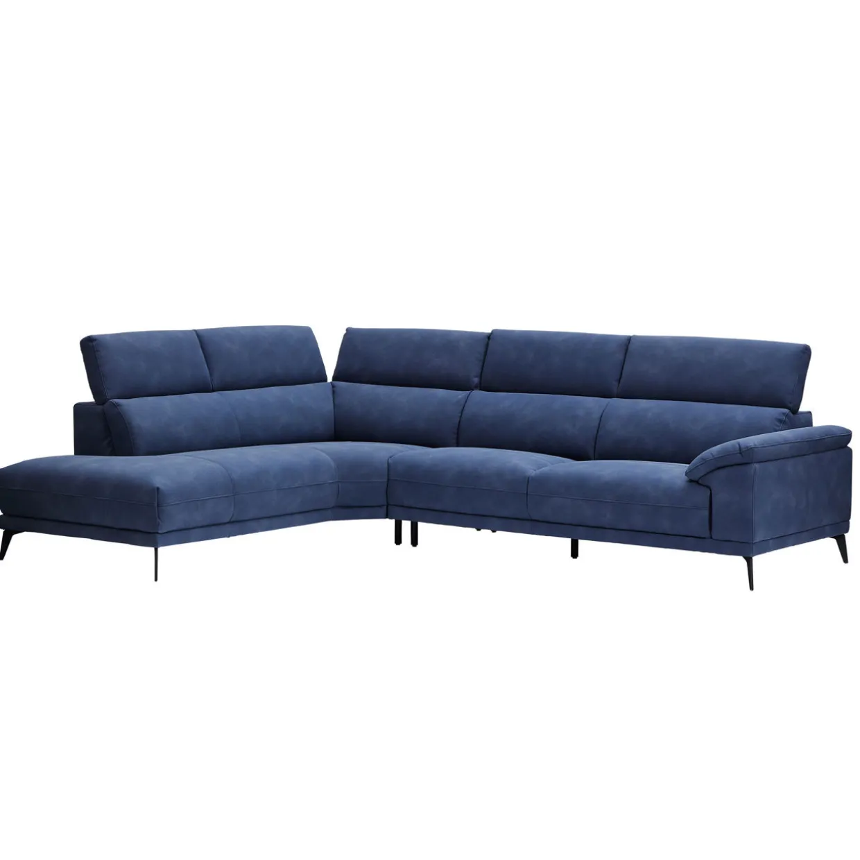 Montero 5-Seater LHF Corner Sofa Navy