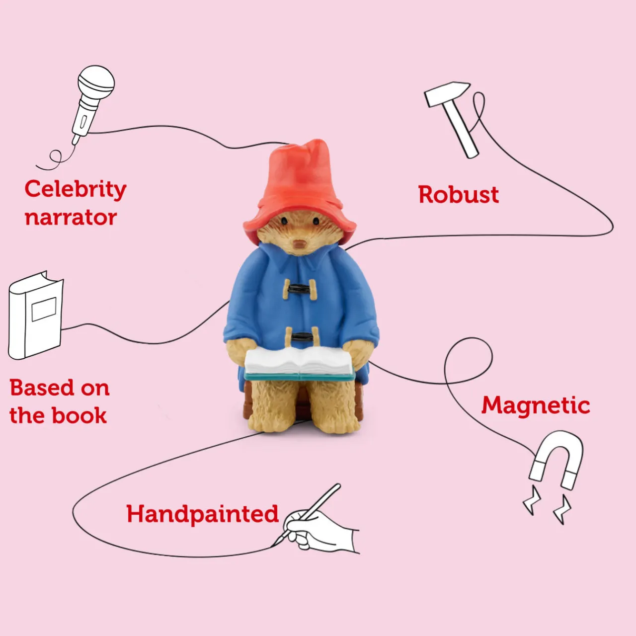 Online TONIES More About Paddington Audio Figurine