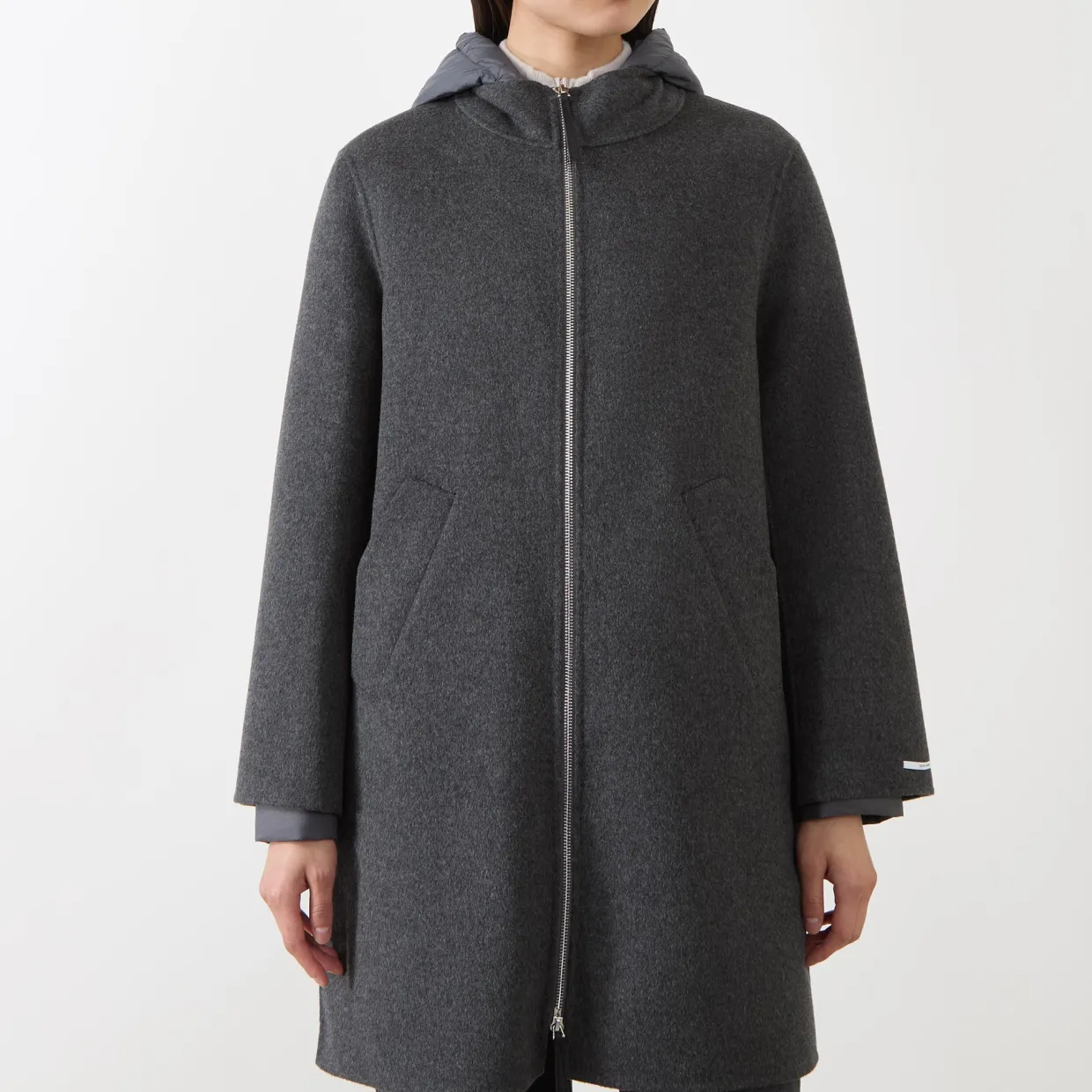 Moriana Detachable-Padded Coat
