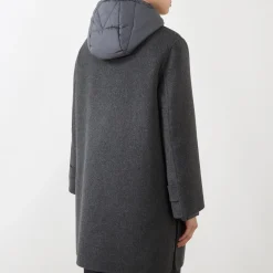 Moriana Detachable-Padded Coat