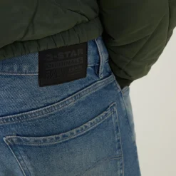 Hot G-STAR Mosa Mid-Rise Straight Leg Jeans