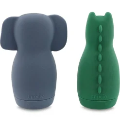 Mrs. Elephant & Mr Crocodile Squeezy Animal Bath Toys