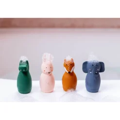 Mrs. Elephant & Mr Crocodile Squeezy Animal Bath Toys