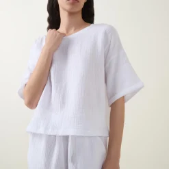 Muslin Pyjama Top