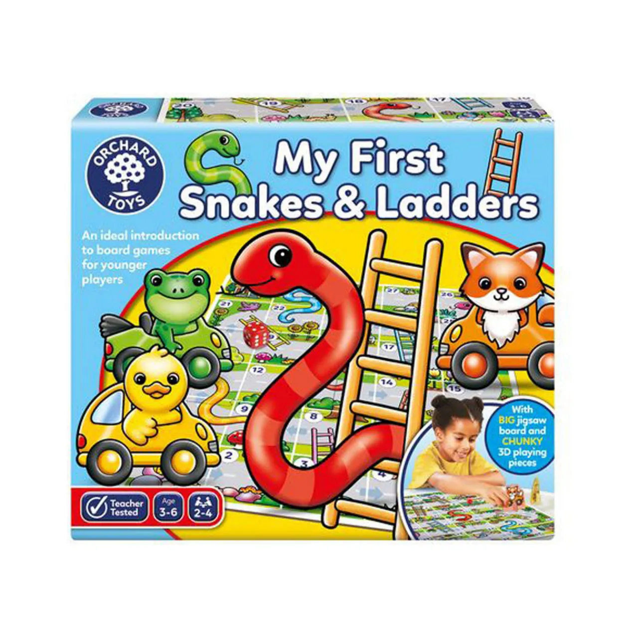 New ORCHARD TOYS My First Snakes & Ladders Game