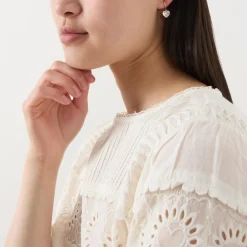 New KATE SPADE NEW YORK My Love Heart Huggie Earrings