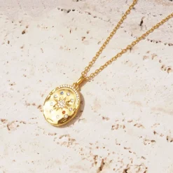 Outlet METTLE & BLOOM My Sun, Moon & Stars Locket Necklace