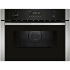 Sale NEFF N50 60 Cm Stainless Steel Built-in Compact Oven With Microwave Function