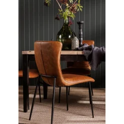 Clearance CASEYS FURNITURE Nantes Dining Chair Tan